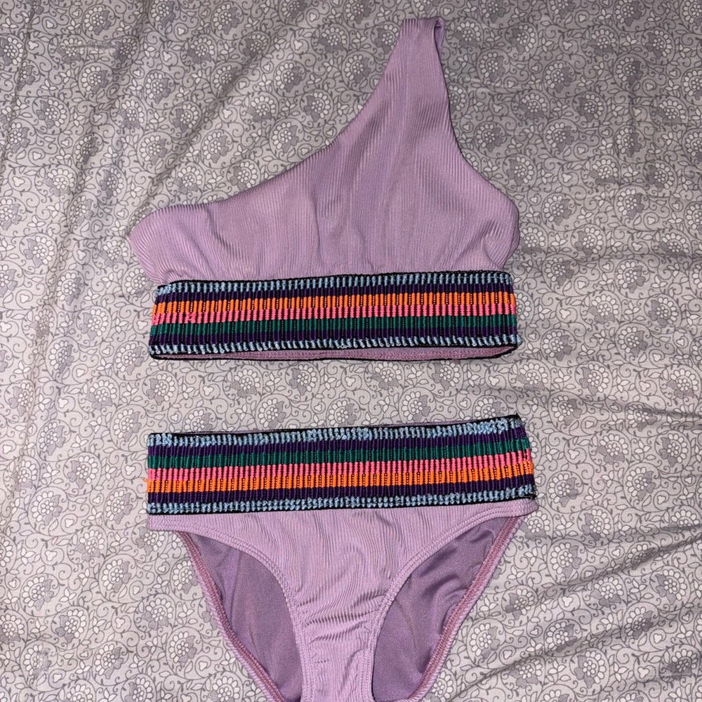 Peixoto Girls Zoni Bikini Set - Light Purple